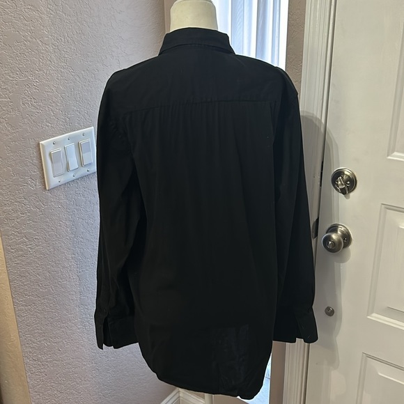 Red level nine cotton Lycra blend button down - Picture 2 of 6